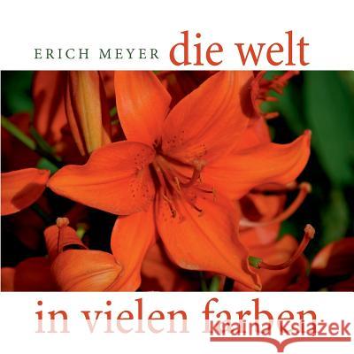 Die Welt in vielen Farben Erich Meyer 9783744877077 Books on Demand - książka