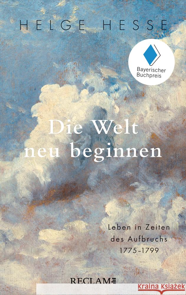Die Welt neu beginnen Hesse, Helge 9783150206973 Reclam, Ditzingen - książka