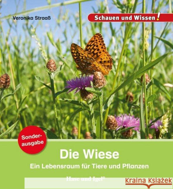 Die Wiese : Ein Lebensraum für Tiere und Pflanzen Straaß, Veronika 9783867605823 Hase und Igel - książka