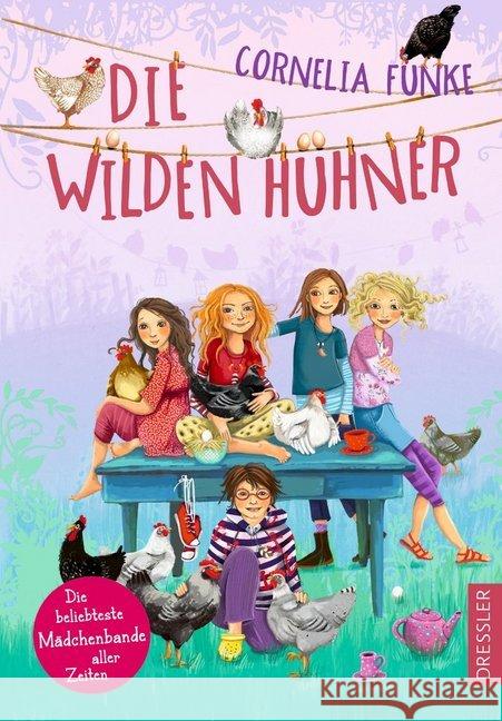 Die wilden Hühner Funke, Cornelia 9783791500805 Dressler Verlag GmbH - książka