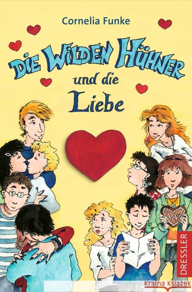 Die Wilden Hühner 5. Die Wilden Hühner und die Liebe Funke, Cornelia 9783751300711 Dressler - książka