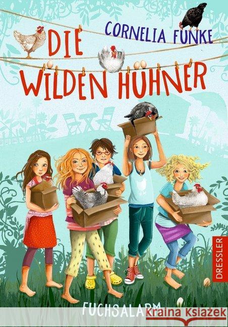 Die wilden Hühner - Fuchsalarm Funke, Cornelia 9783791500829 Dressler Verlag GmbH - książka