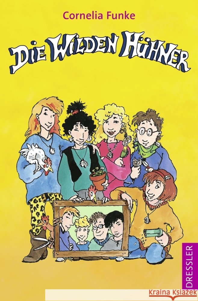 Die Wilden Hühner 1 Funke, Cornelia 9783751300636 Dressler - książka