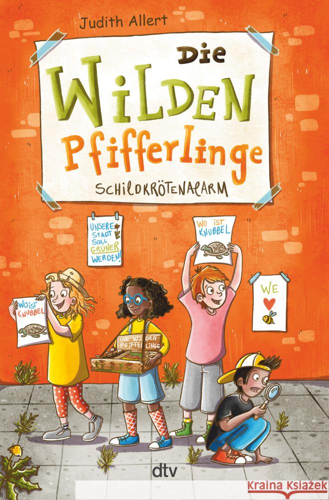 Die wilden Pfifferlinge - Schildkrötenalarm Allert, Judith 9783423764506 DTV - książka