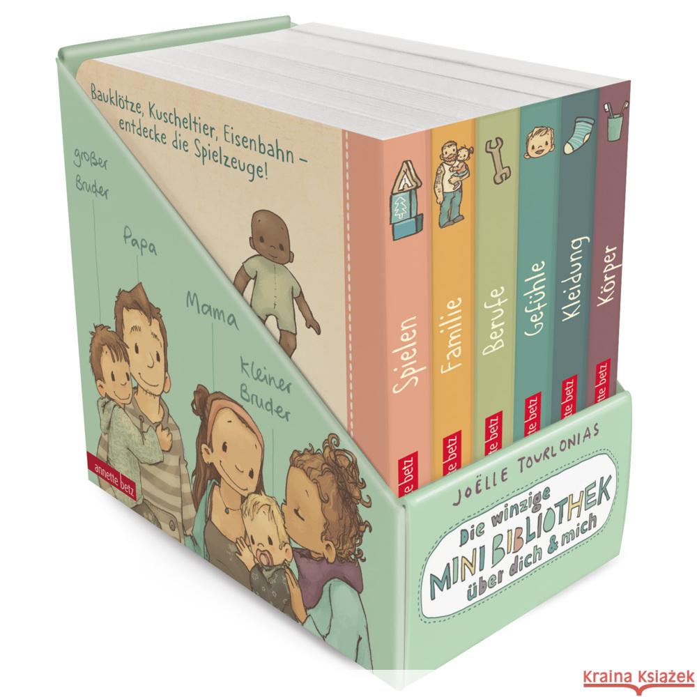 Die winzige Mini-Bibliothek über dich & mich (Die Mini-Bibliothek der Wörter) Tourlonias, Joëlle 9783219120820 Betz, Wien - książka