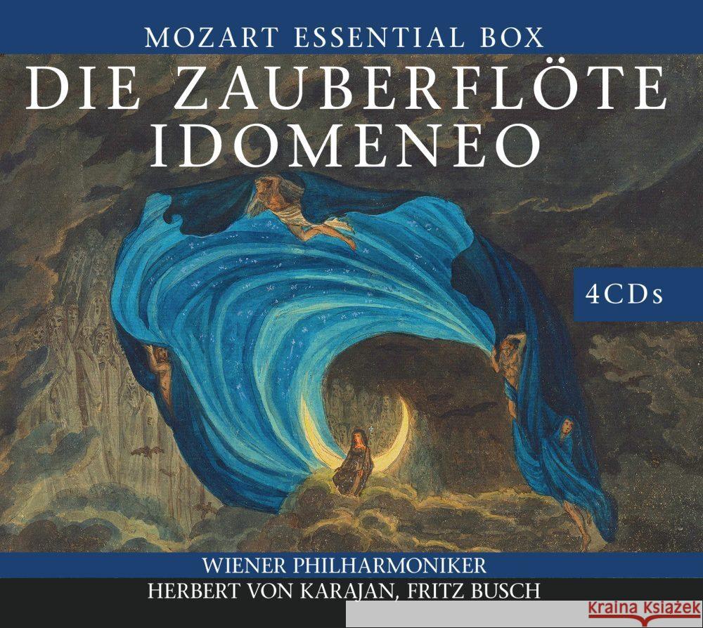 Die Zauberflöte / Idomeneo, 4 Audio-CDs Mozart, Wolfgang Amadeus 0194111010451 ZYX Music - książka