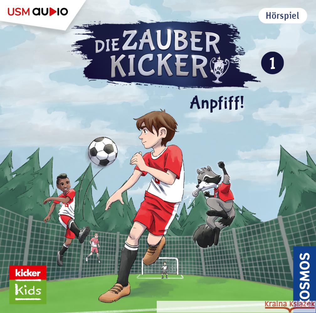 Die Zauberkicker (1) Anpfiff!, 1 Audio-CD Schreuder, Benjamin 9783803235701 United Soft Media (USM) - książka