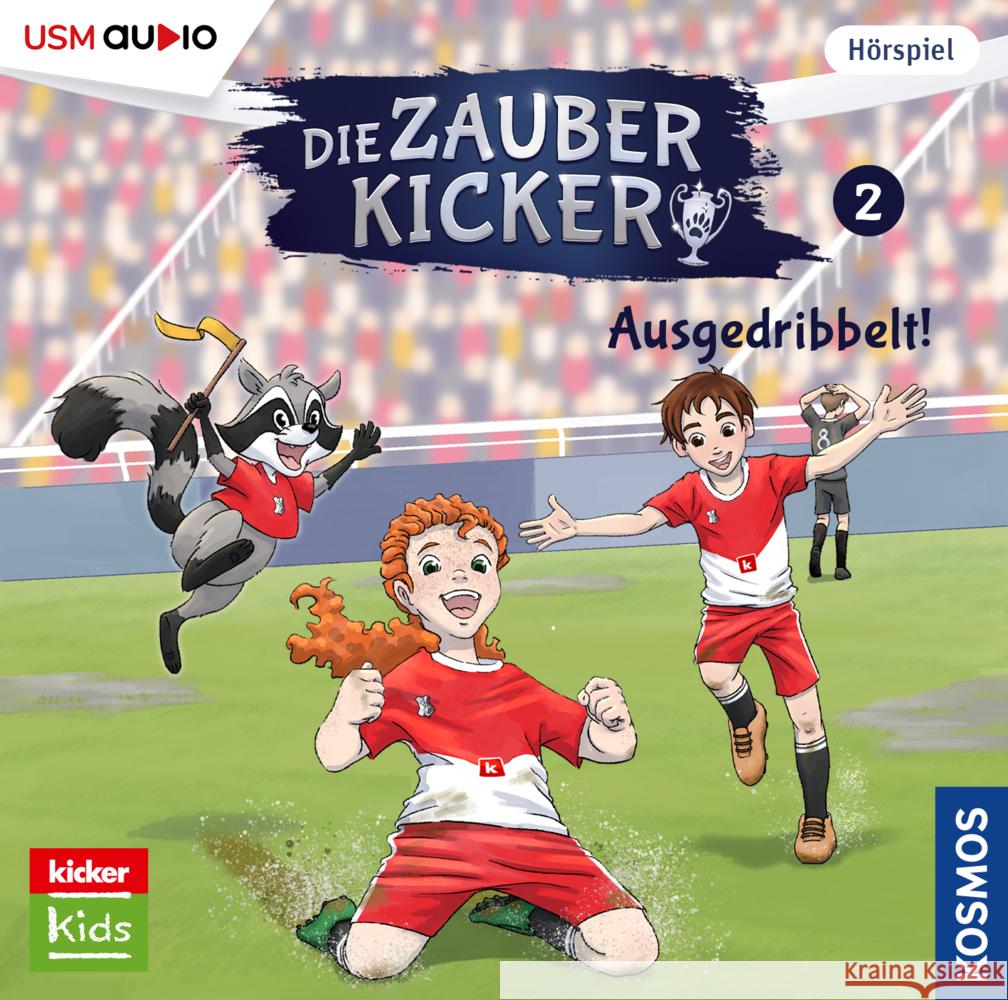 Die Zauberkicker (2): Ausgedribbelt!, 1 Audio-CD Schreuder, Benjamin 9783803235718 United Soft Media (USM) - książka