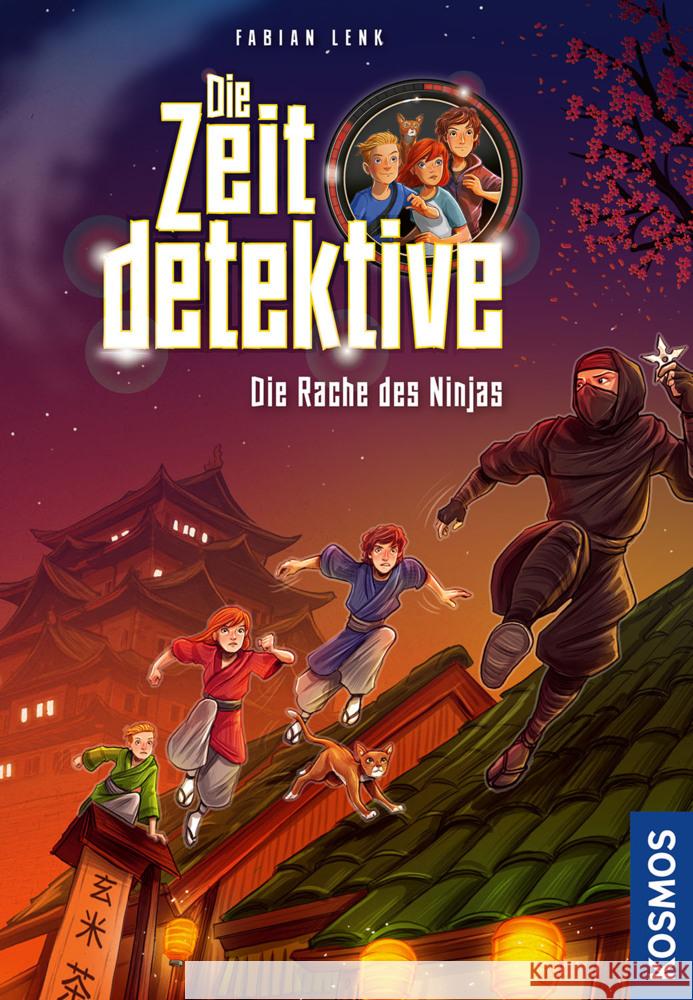 Die Zeitdetektive, 6, Die Rache des Ninjas Lenk, Fabian 9783440180457 Kosmos (Franckh-Kosmos) - książka