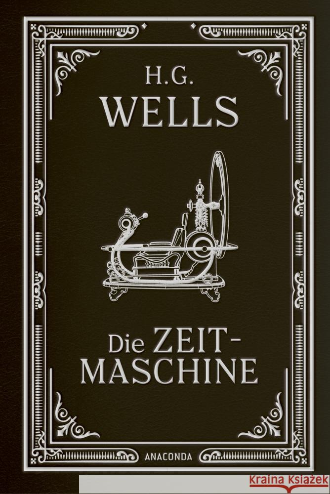 Die Zeitmaschine. Roman Wells, H. G. 9783730615621 Anaconda - książka