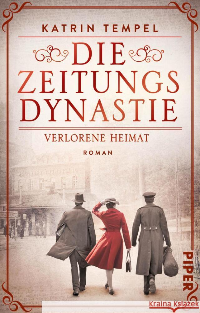 Die Zeitungsdynastie -  Verlorene Heimat Tempel, Katrin 9783492321129 Piper - książka