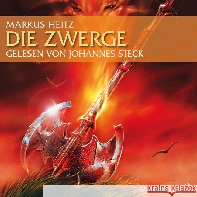 Die Zwerge, 11 Audio-CDs : Gekürzte Lesung Heitz, Markus 9783869523194 Hörbuch Hamburg - książka