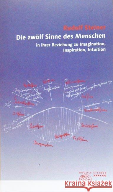 Die zwölf Sinne des Menschen in ihrer Beziehung zu Imagination, Inspiration, Intuition : Vortrag vom 8. August 1920 Steiner, Rudolf 9783727454127 Futurum - książka