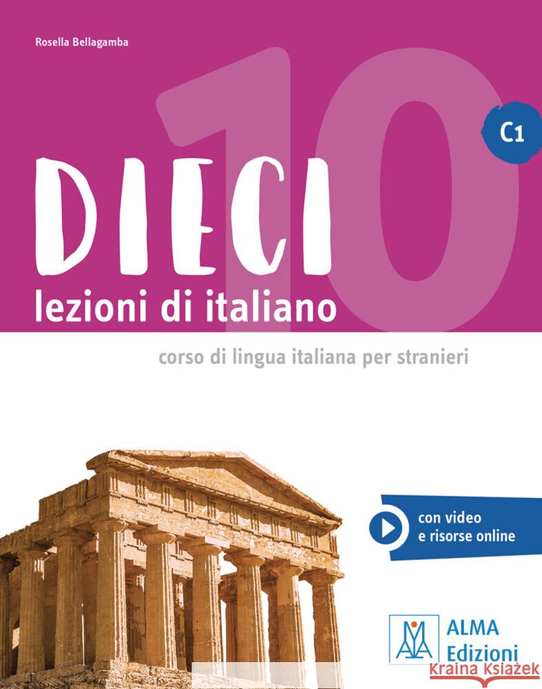 Dieci C1 - einsprachige Ausgabe Bellagamba, Rosella 9783190654765 Hueber - książka
