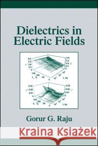 Dielectrics in Electric Fields Gorur G. Raju   9780824708641 Taylor & Francis - książka