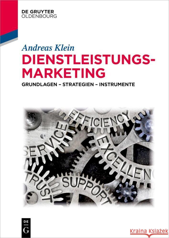 Dienstleistungsmarketing Andreas Klein 9783110620436 Walter de Gruyter - książka