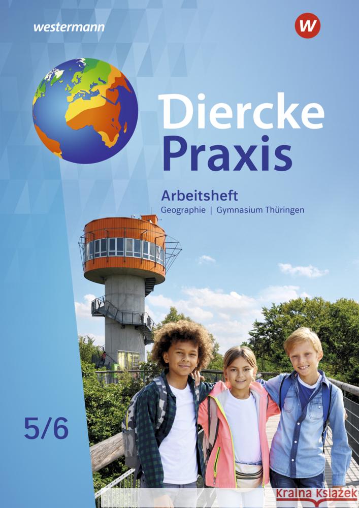 Diercke Praxis SI - Arbeits- und Lernbuch: Ausgabe 2021 für Gymnasien in Thüringen  9783141154764 Westermann - książka