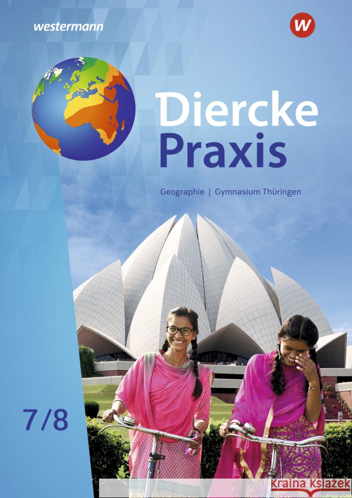 Diercke Praxis SI - Arbeits- und Lernbuch: Ausgabe 2021 für Gymnasien in Thüringen  9783141154832 Westermann Bildungsmedien - książka