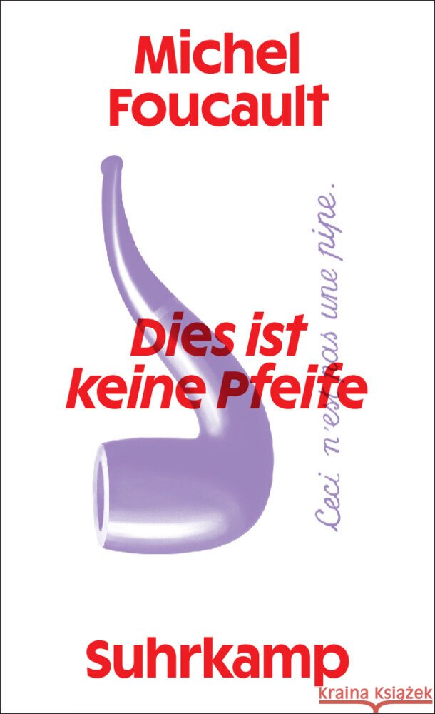 Dies ist keine Pfeife Foucault, Michel 9783518588505 Suhrkamp - książka