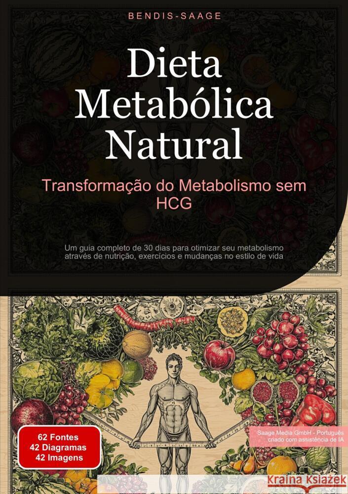 Dieta Metabólica Natural: Transformação do Metabolismo sem HCG Saage - Português, Bendis A. I. 9783384522207 Saage Books - książka