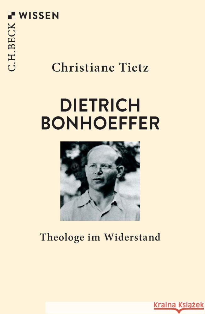 Dietrich Bonhoeffer Tietz, Christiane 9783406826061 Beck - książka