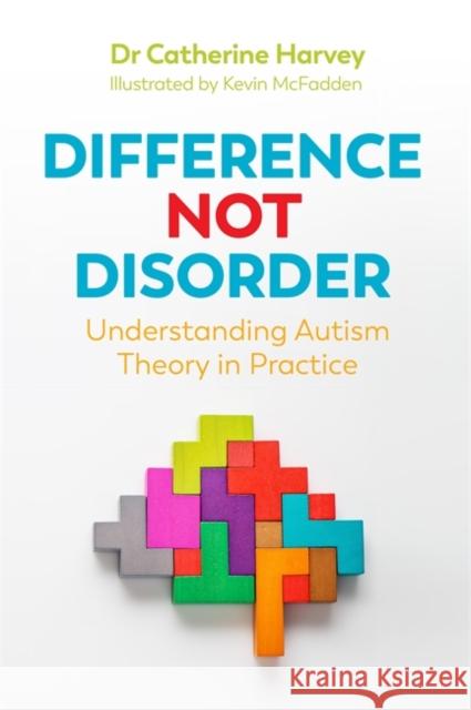 Difference Not Disorder: Understanding Autism Theory in Practice Dr Catherine Harvey Kevin McFadden 9781785924743 Jessica Kingsley Publishers - książka