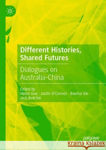 Different Histories, Shared Futures: Dialogues on Australia-China Mobo Gao Justin O'Connor Baohui Xie 9789811991905 Palgrave MacMillan - książka