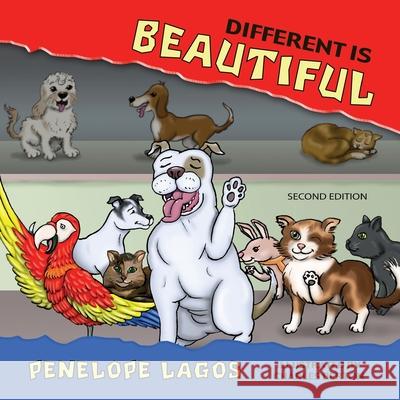 Different is Beautiful Charles Berton Penelope Lagos 9781954039308 Freedomchaser Books - książka