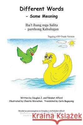 Different Words Iba t ibang mga Salita Tagalog 6X9 Version: - Same Meaning - parehong Kahulugan Alford, Pakaket 9781497569096 Createspace - książka