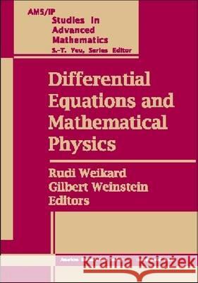 Differential Equations and Mathematical Physics : Proceedings of an International Conference Held at the University of Alabama in Birmingham, March 16-20, 1999  9780821821572 AMERICAN MATHEMATICAL SOCIETY - książka