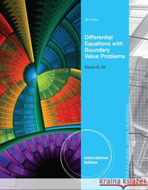 Differential Equations with Boundary-Value Problems, International Edition Dennis Zill 9781133492467  - książka