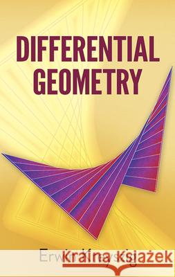 Differential Geometry Erwin Kreyszig 9780486667218 Dover Publications - książka