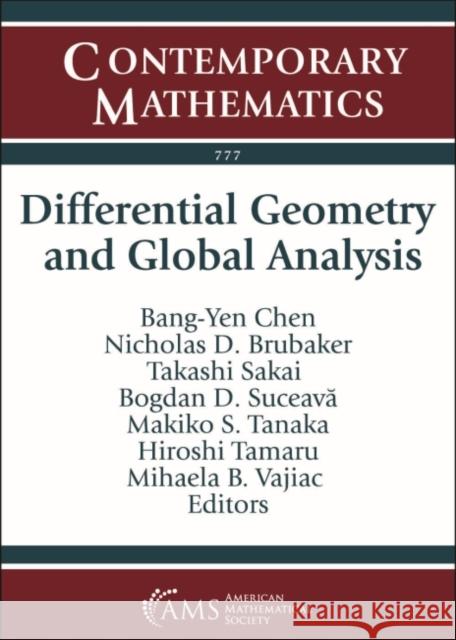 Differential Geometry and Global Analysis: In Honor of Tadashi Nagano  9781470460150 American Mathematical Society - książka