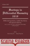 Differential geometry, Calabi-Yau theory, and general relativity (Part 2)  9781571464132 International Press of Boston Inc