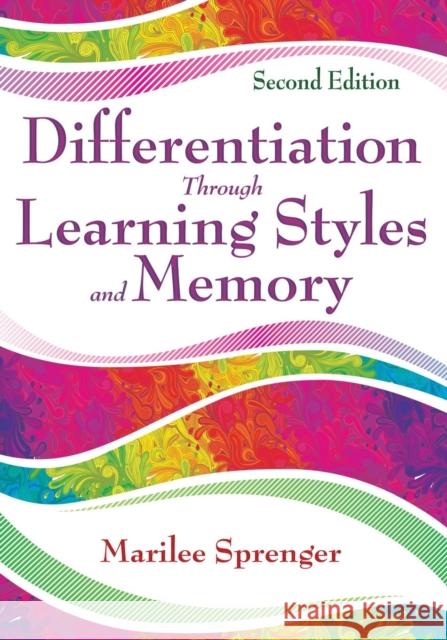 Differentiation Through Learning Styles and Memory Marilee Sprenger 9781412955454  - książka