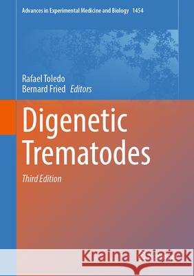 Digenetic Trematodes Rafael Toledo Bernard Fried 9783031601200 Springer - książka