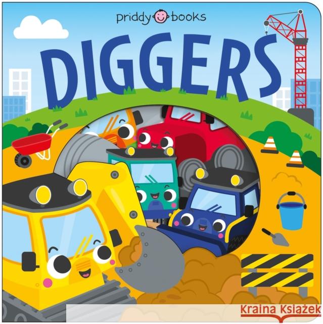 Diggers (Take a Peek!) Priddy Books 9781917069281 Priddy Books - książka