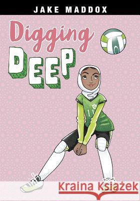 Digging Deep Jake Maddox Katie Wood 9781496563583 Stone Arch Books - książka