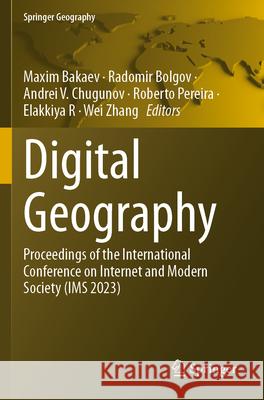 Digital Geography  9783031677649 Springer - książka