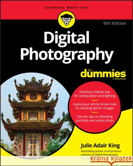 Digital Photography For Dummies Julie Adair (Indianapolis, Indiana) King 9781119609643 John Wiley & Sons Inc - książka