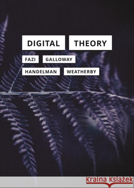 Digital Theory Leif Weatherby 9781517920197 Meson Press - książka