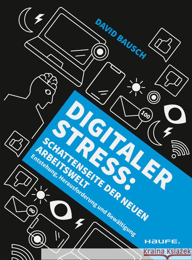 Digitaler Stress: Schattenseite der neuen Arbeitswelt Bausch, David 9783648177105 Haufe - książka