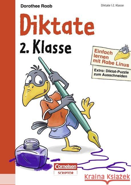 Diktate, 2. Klasse : Extra: Diktat-Puzzle zum Ausschneiden  9783411871841 Cornelsen Scriptor - książka