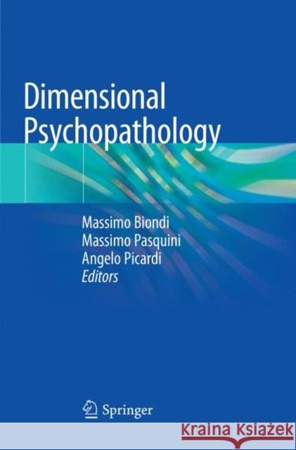 Dimensional Psychopathology  9783030086404 Springer - książka