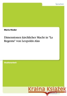 Dimensionen kirchlicher Macht in 