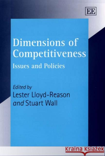 Dimensions of Competitiveness: Issues and Policies  9781840645682 Edward Elgar Publishing Ltd - książka