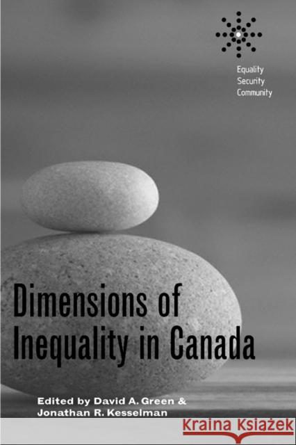 Dimensions of Inequality in Canada  9780774812078 University of British Columbia Press - książka