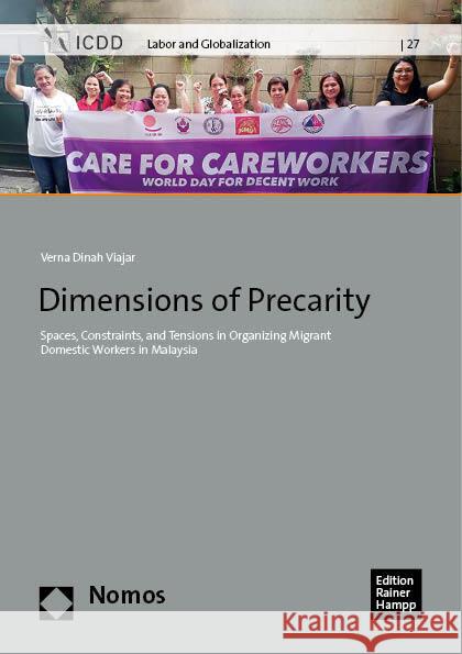 Dimensions of Precarity Viajar, Verna Dinah 9783985420490 Nomos - książka