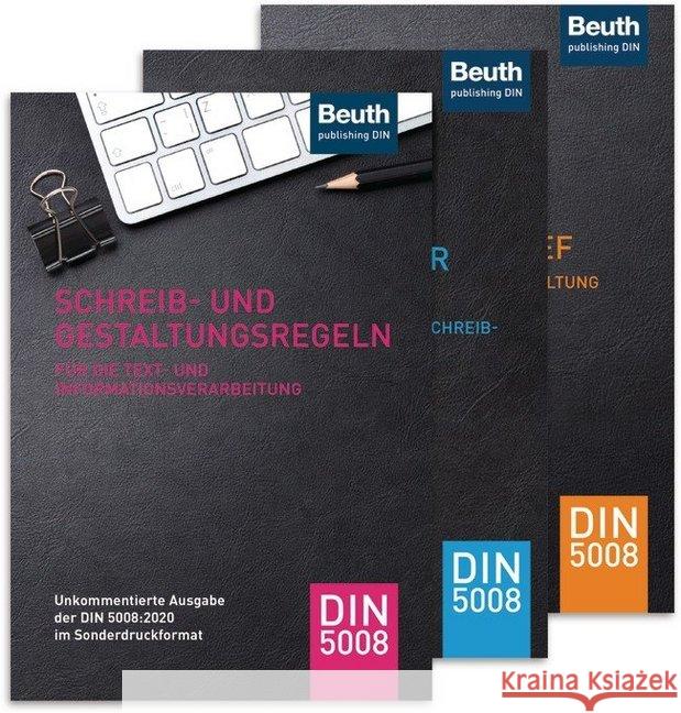 DIN 5008 - Das Praxispaket : Sonderdruck der Norm - Kommentar mit FAQ - Praxishilfe Geschäftsbrief Grün, Karl; Mathea, Siegfried; Schulz, Gundula 9783410298779 Beuth - książka