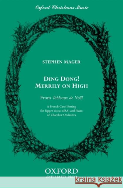 Ding dong! merrily on high  9780193863217 Oxford University Press - książka